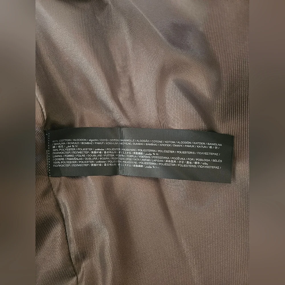 NWT Mango Double-Breasted Trench Coat Cream/Tan - Picture 6 of 16